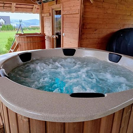 Domek W Zebie Z Jacuzii I Sauna W Cenie Zab Exterior foto