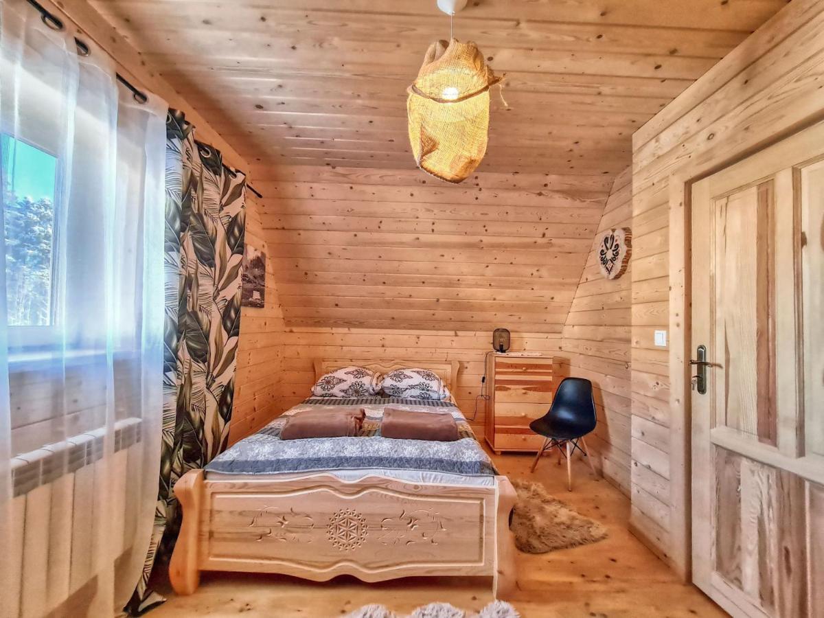 Domek W Zebie Z Jacuzii I Sauna W Cenie Zab Exterior foto