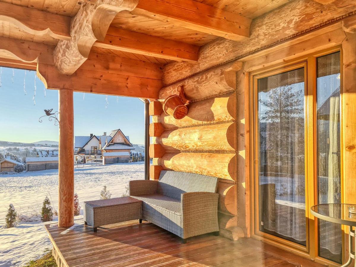 Domek W Zebie Z Jacuzii I Sauna W Cenie Zab Exterior foto