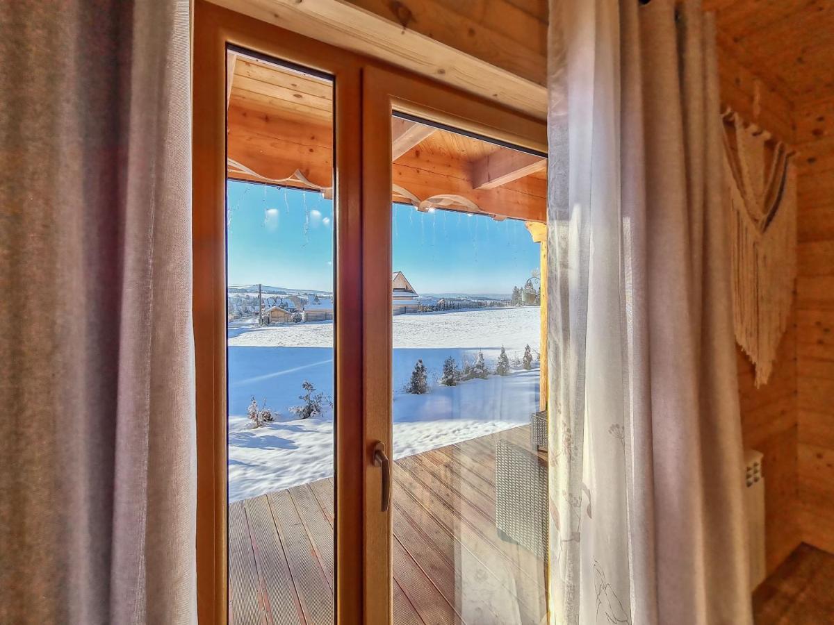 Domek W Zebie Z Jacuzii I Sauna W Cenie Zab Exterior foto