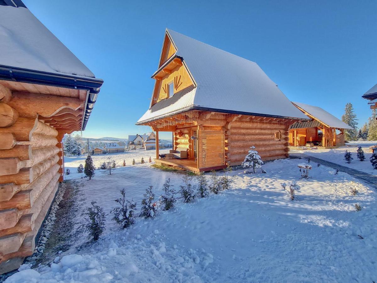 Domek W Zebie Z Jacuzii I Sauna W Cenie Zab Exterior foto