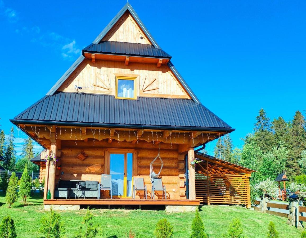 Domek W Zebie Z Jacuzii I Sauna W Cenie Zab Exterior foto