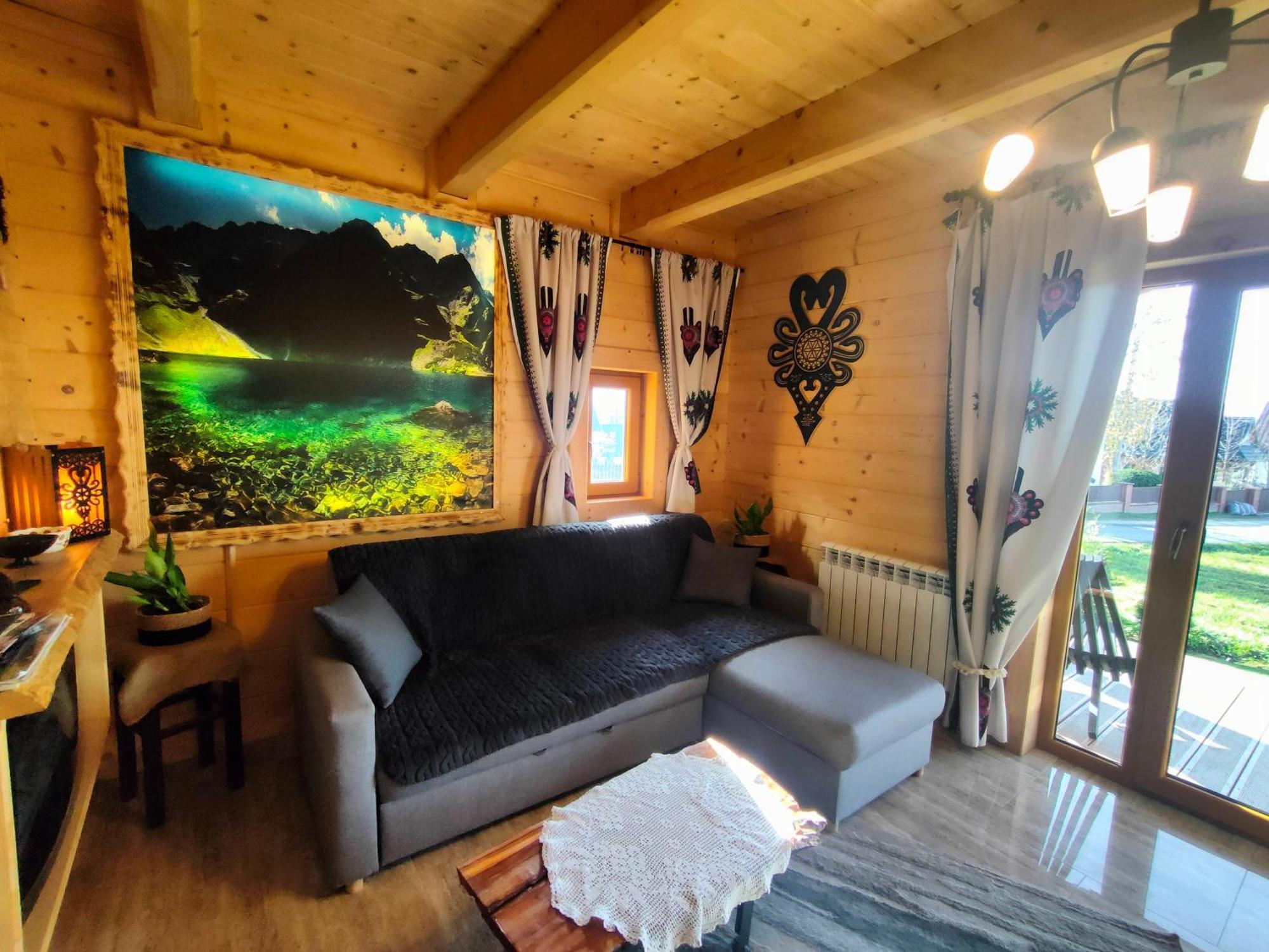 Domek W Zebie Z Jacuzii I Sauna W Cenie Zab Exterior foto