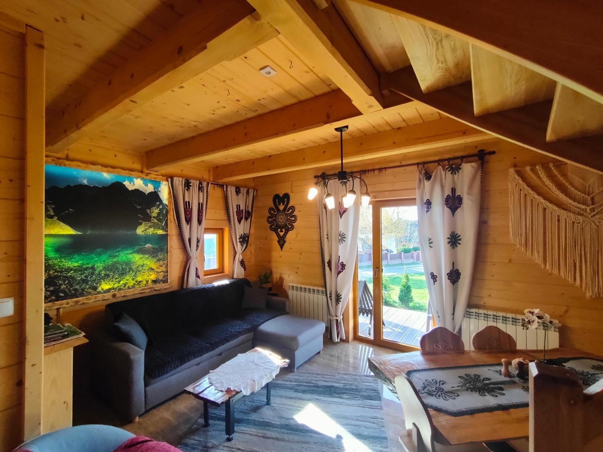 Domek W Zebie Z Jacuzii I Sauna W Cenie Zab Exterior foto