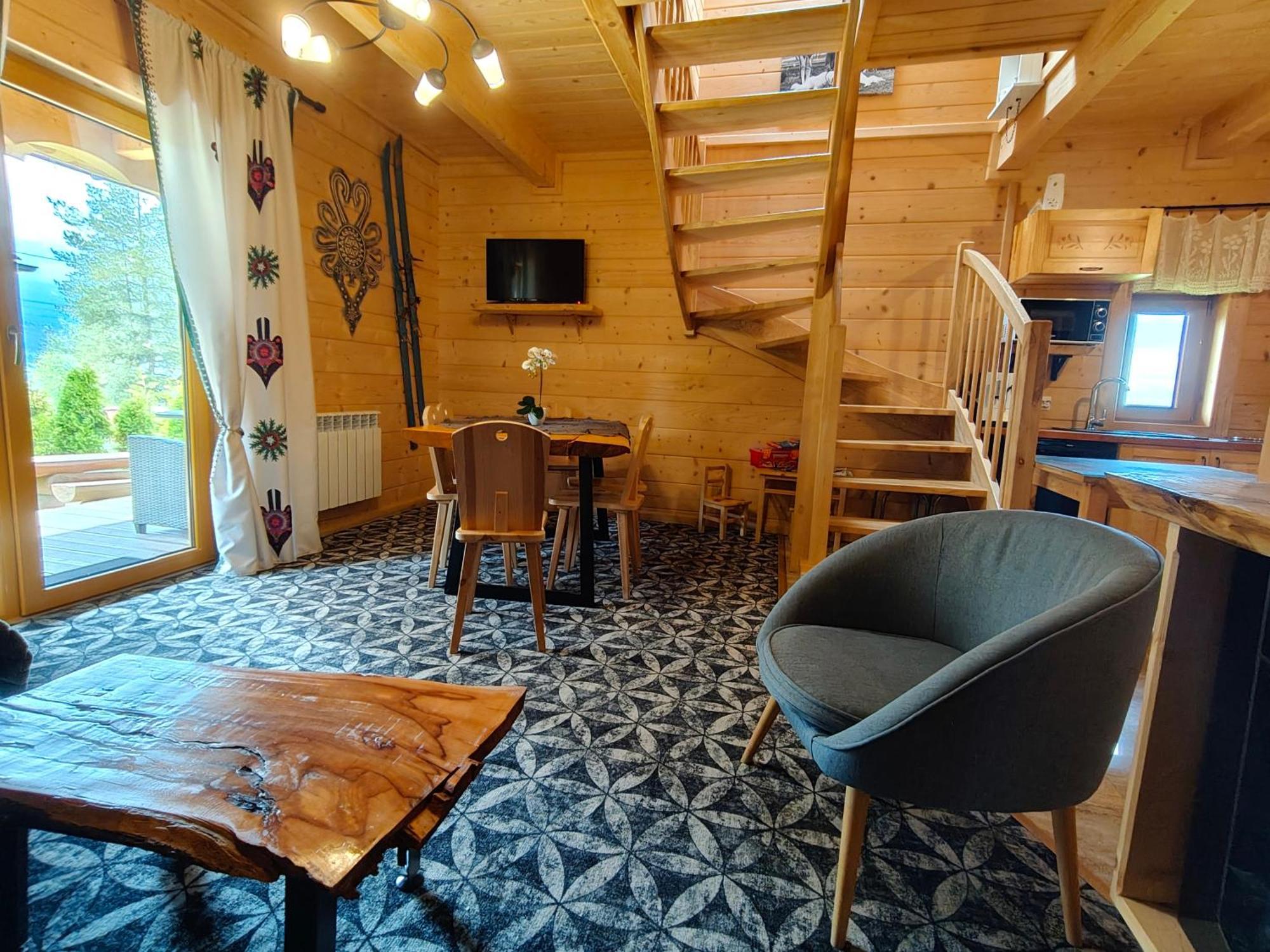 Domek W Zebie Z Jacuzii I Sauna W Cenie Zab Exterior foto